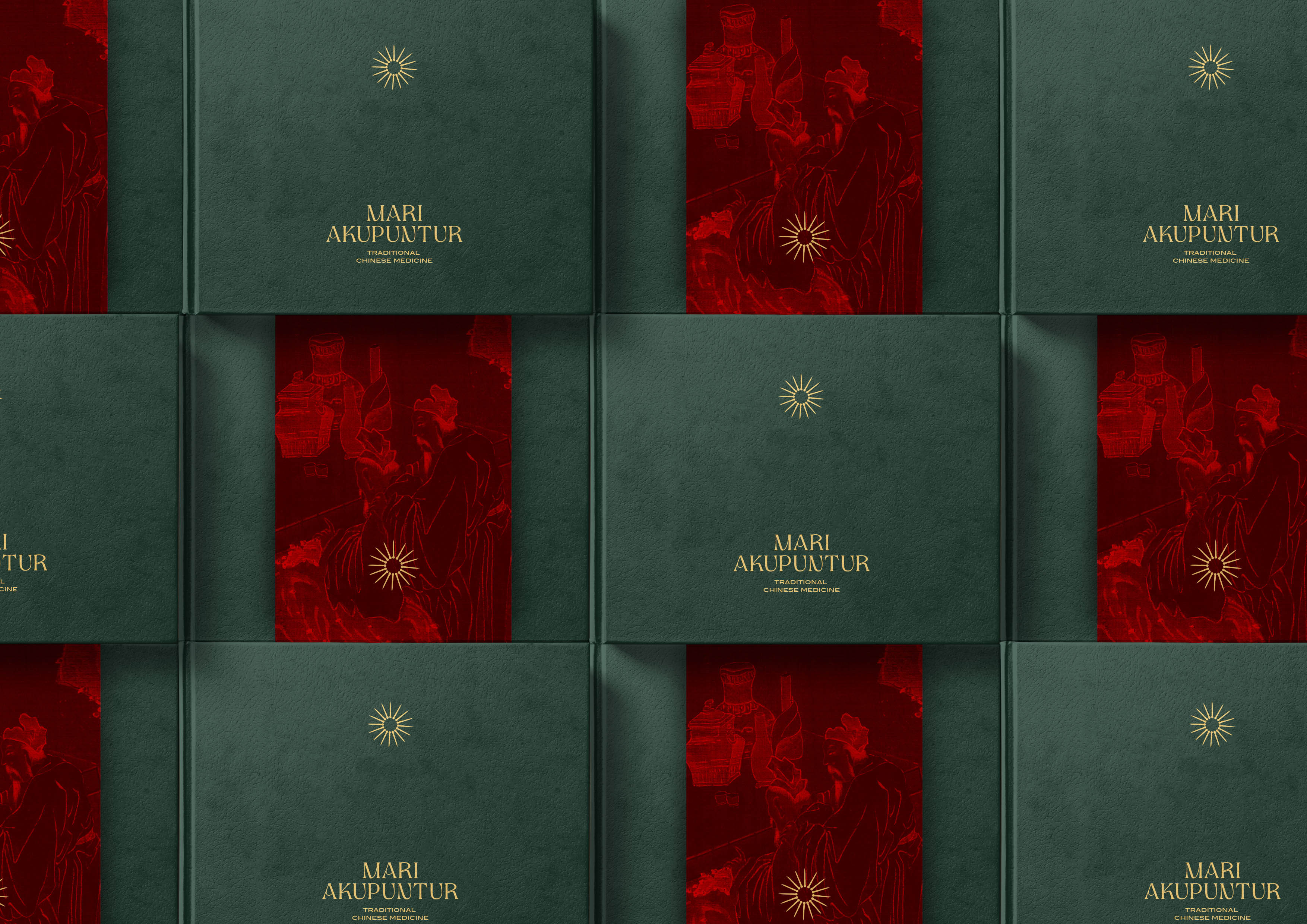 深圳VI設計公司分享：中國針灸診所Mari Akupuntur品牌形象設計