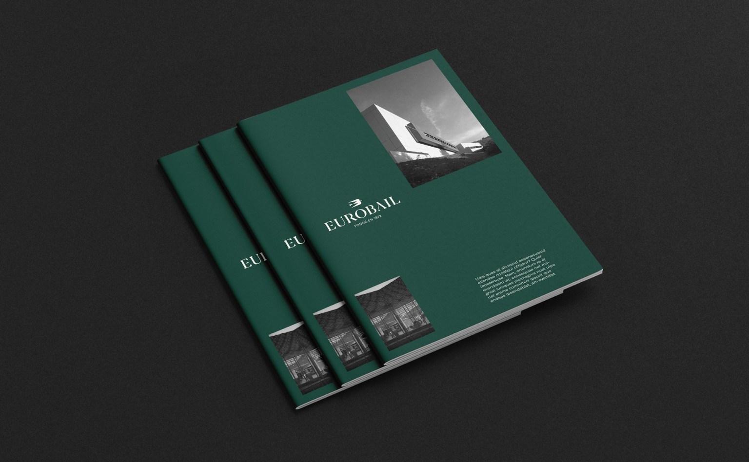 房地產投資行業Eurobail的新品牌形象設計