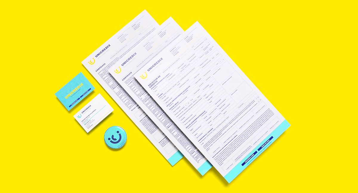 金融行業Unicredix公司標志設計