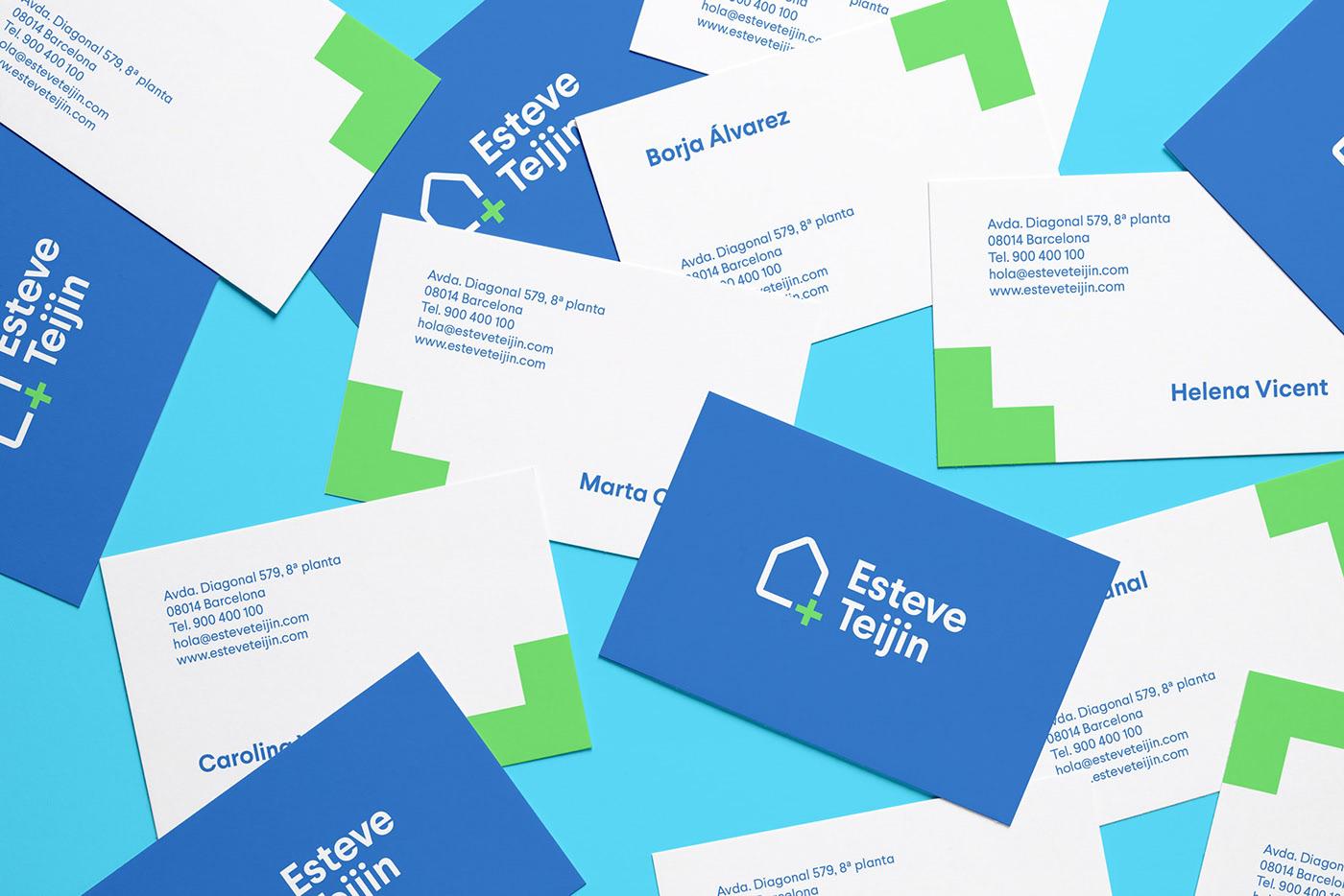 企業形象設計之健康療法公司Esteve Teijin