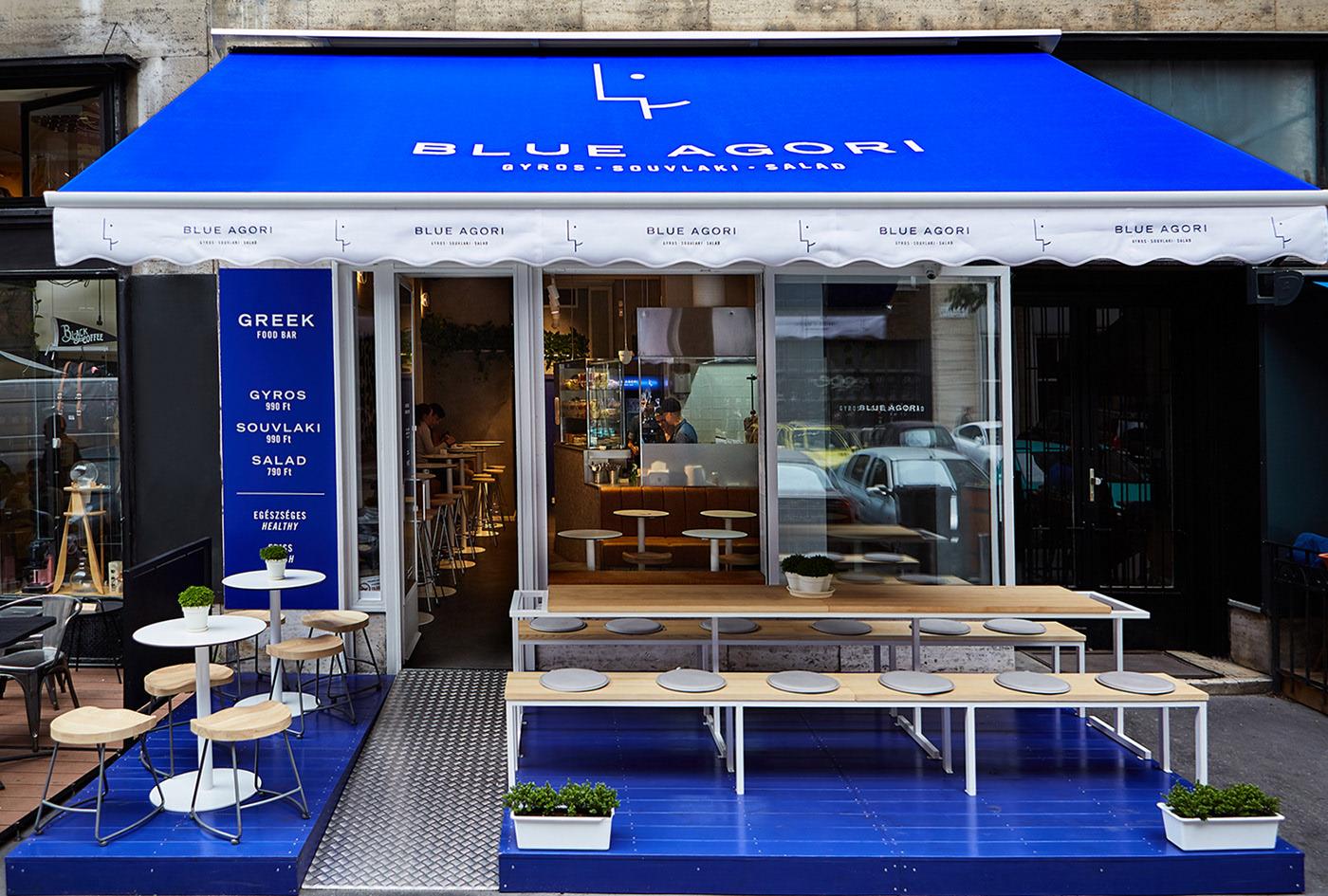 BLUEA AGORI美食吧VI形象設計