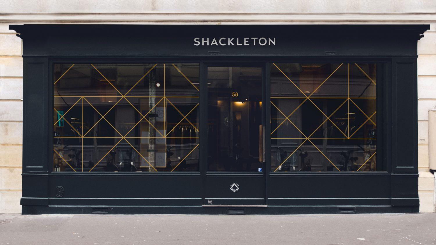 極限運動品牌沙克爾頓LOGO設計