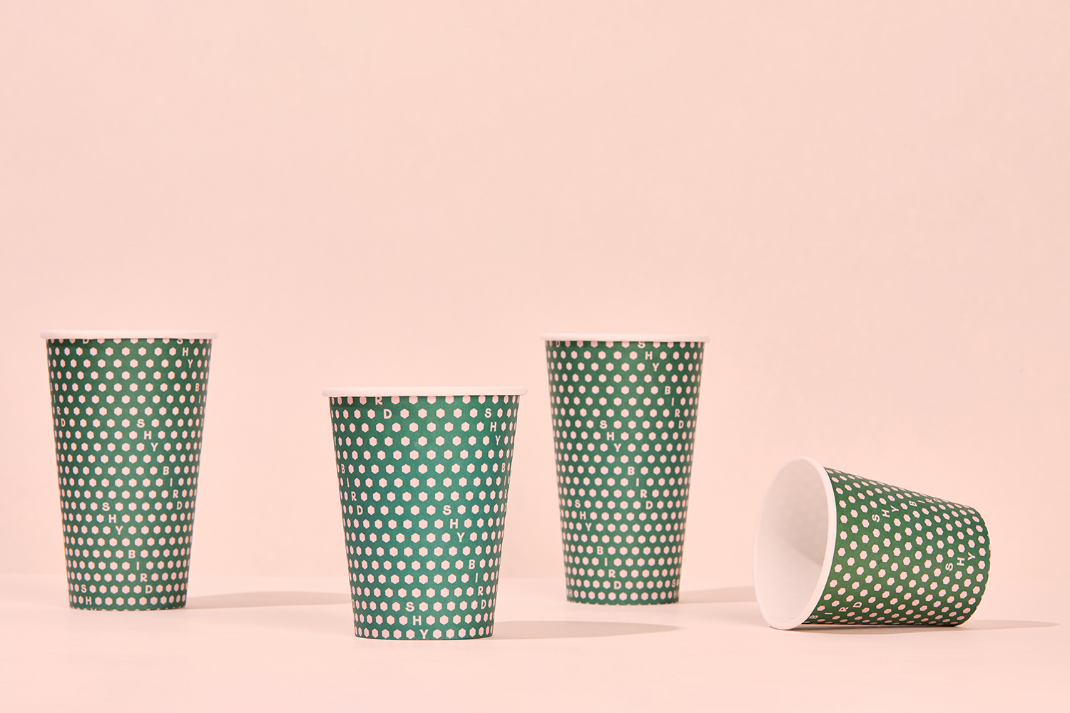 餐飲行業害羞鳥品牌LOGO設計