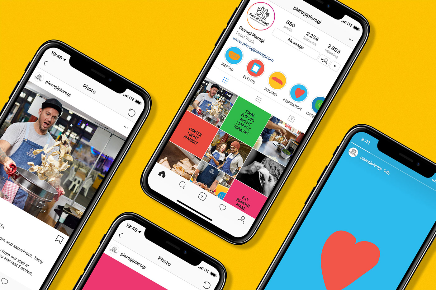 餐飲行業餃子速食VI形象設計