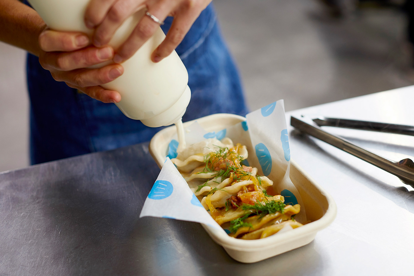 餐飲行業餃子速食VI形象設計