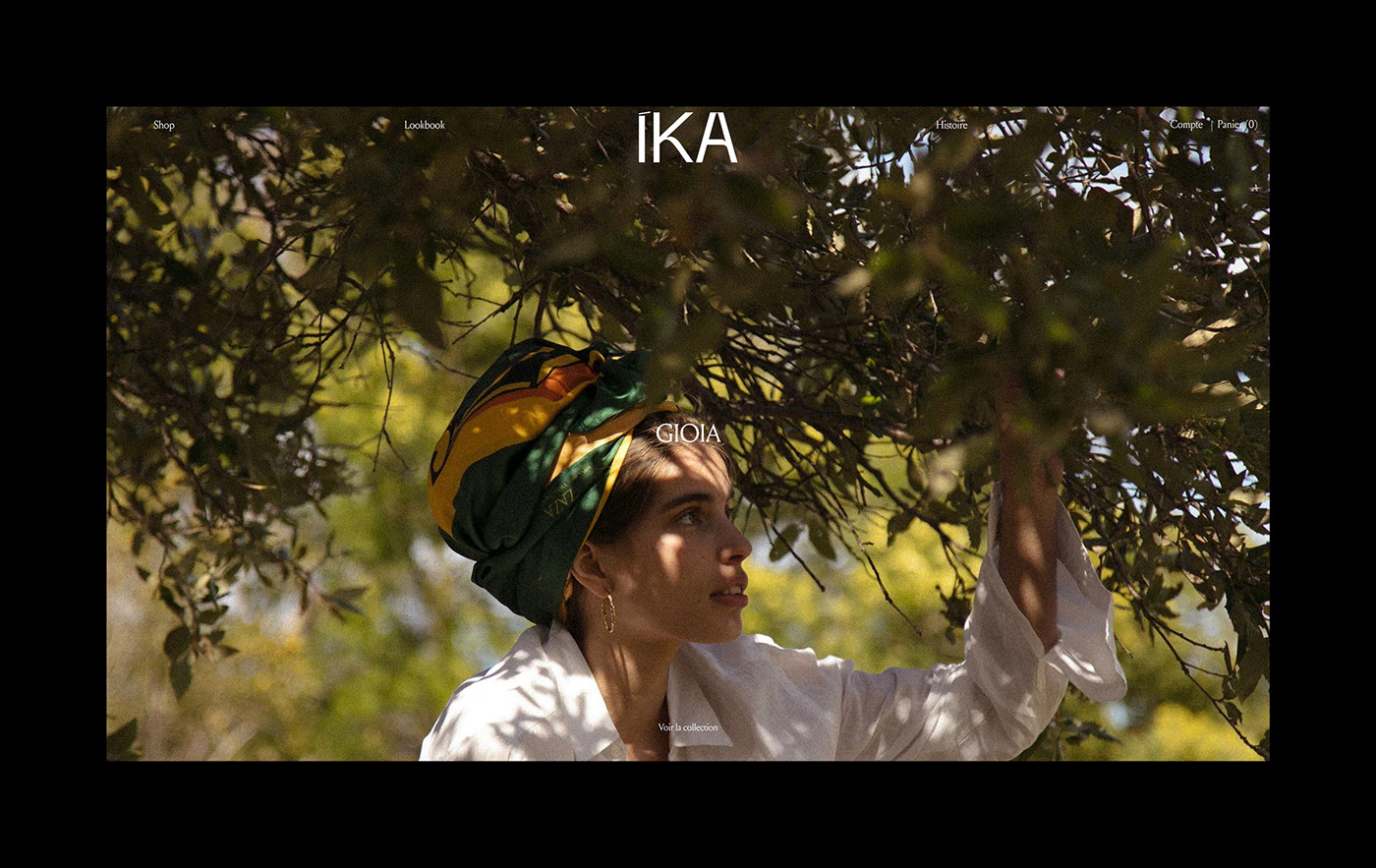 服裝配飾絲綢圍巾標志設計