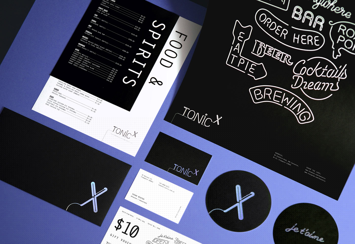 補(bǔ)品X餐飲品牌標(biāo)志設(shè)計(jì)