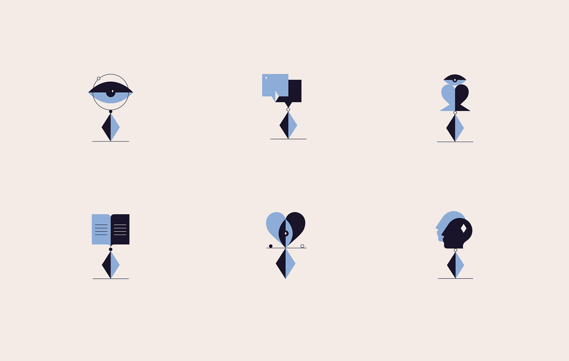 Mindvue心理健康管理LOGO設計