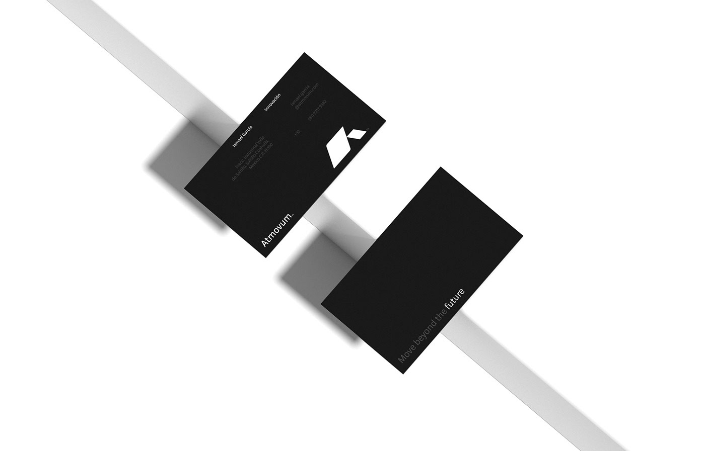 物流行業Atmovum品牌形象設計