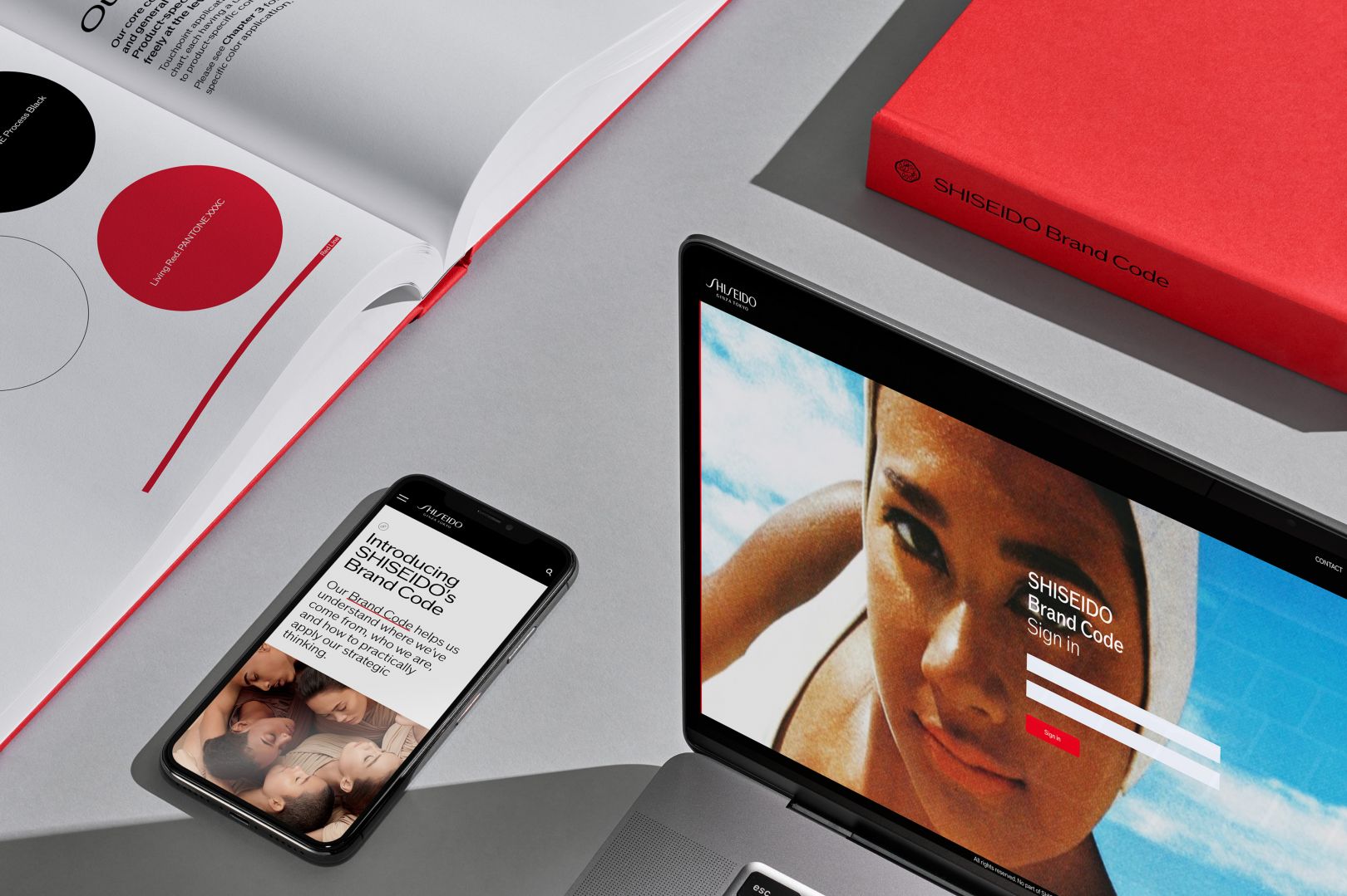 資生堂品牌LOGO設計