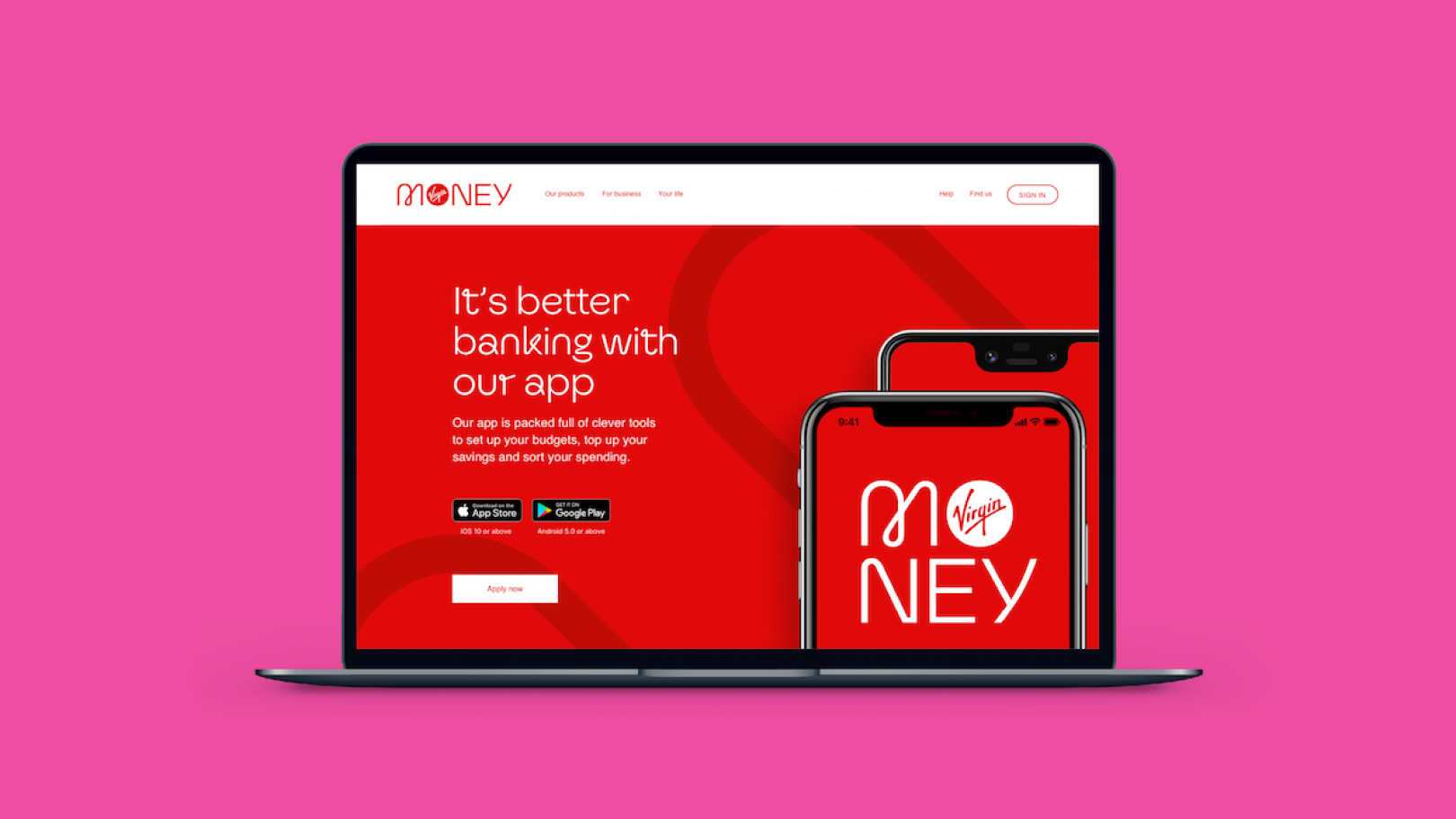 Virgin Money品牌形象設(shè)計