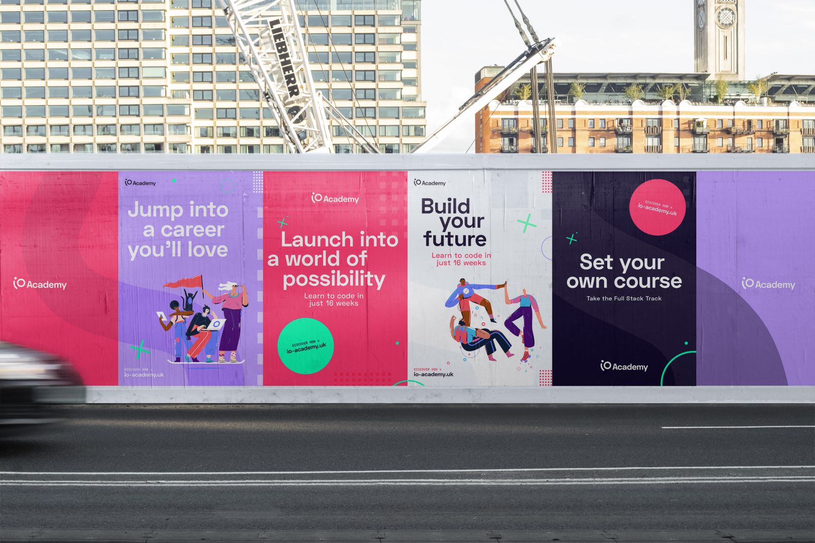 編碼訓練營iO Academy品牌形象設計