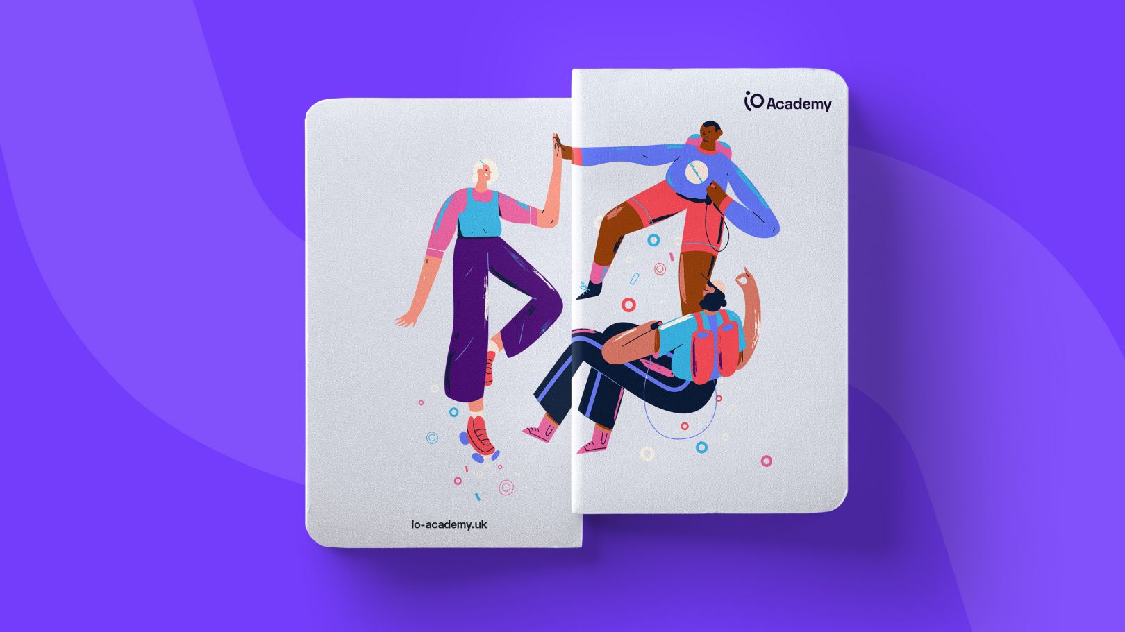 教育行業iO Academy品牌形象設計