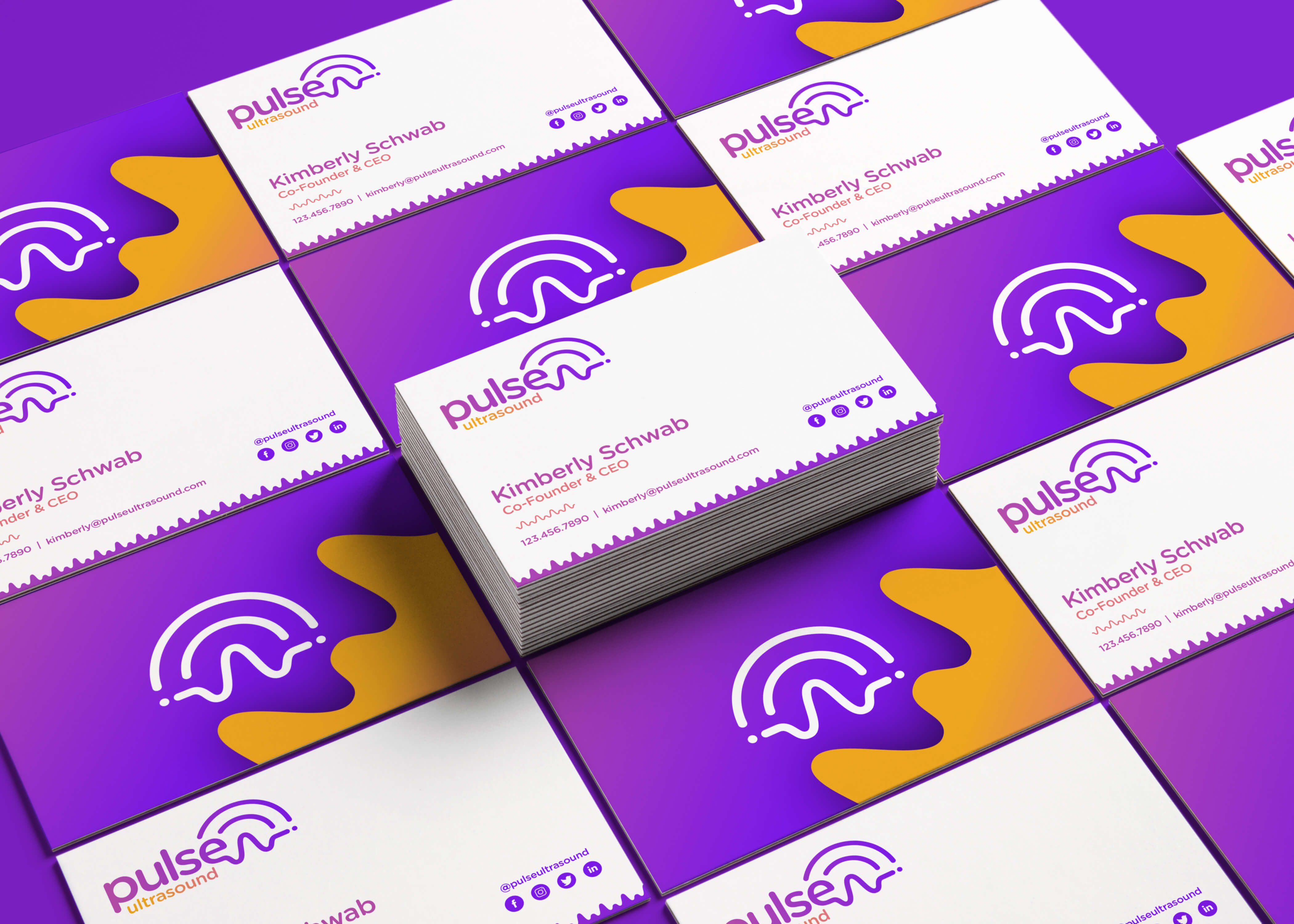 Pulse醫療設備公司LOGO設計