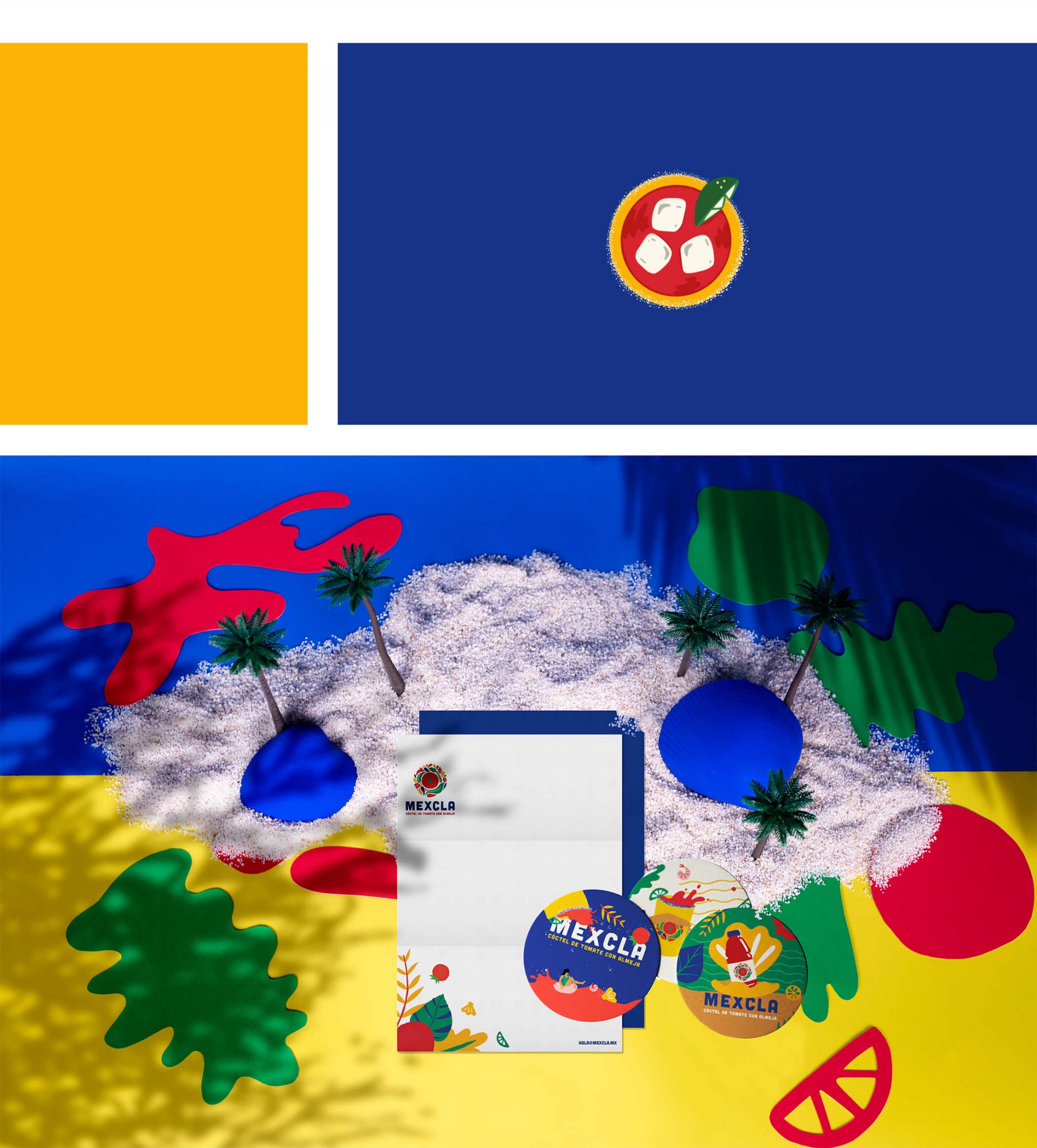 Mexcla番茄雞尾酒VI設計