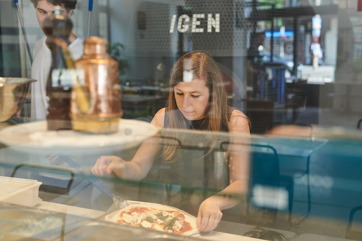 Igen披薩店VI設計