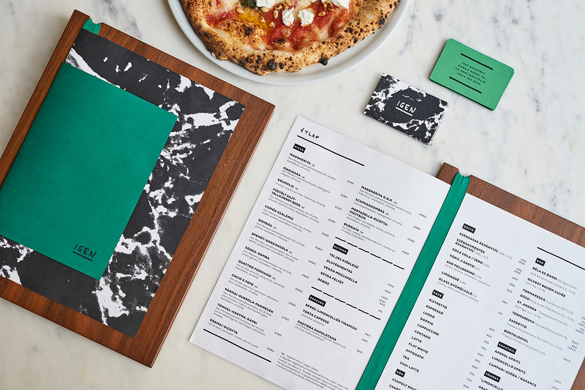 Igen披薩店VI設計