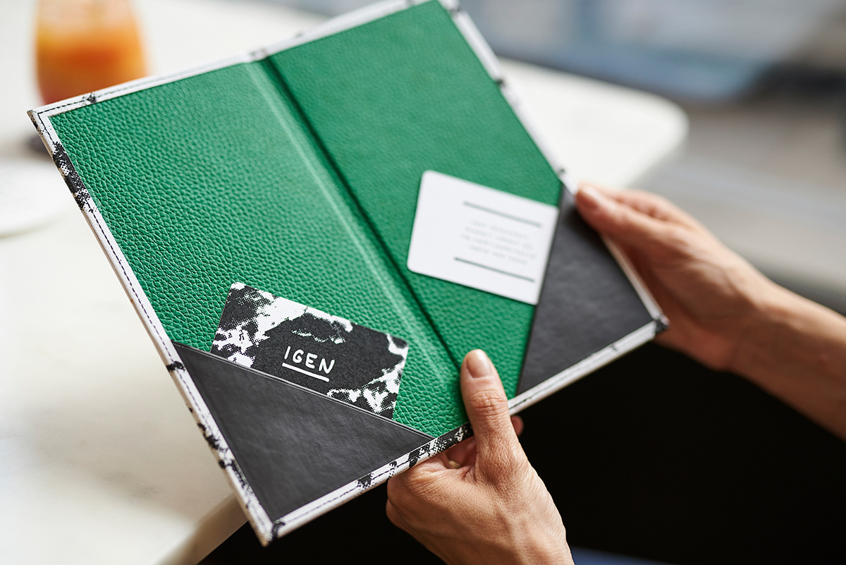 Igen披薩店品牌形象設計