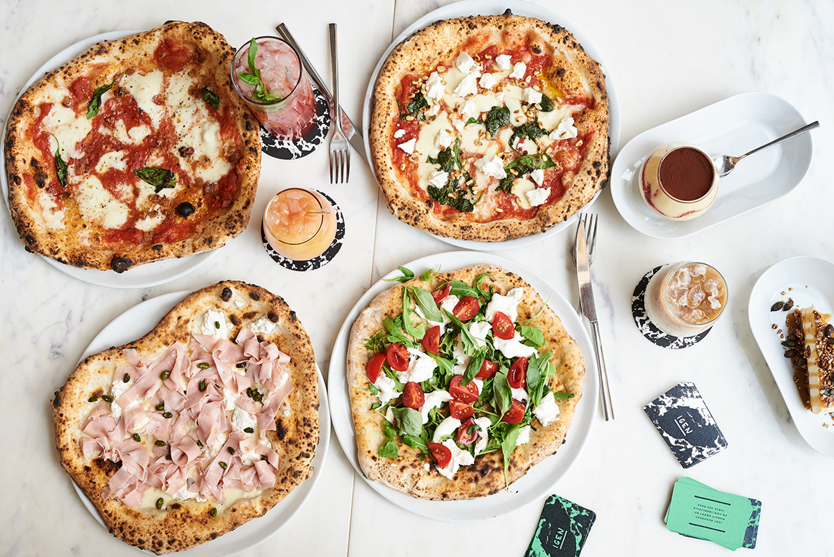 Igen披薩店品牌形象設計