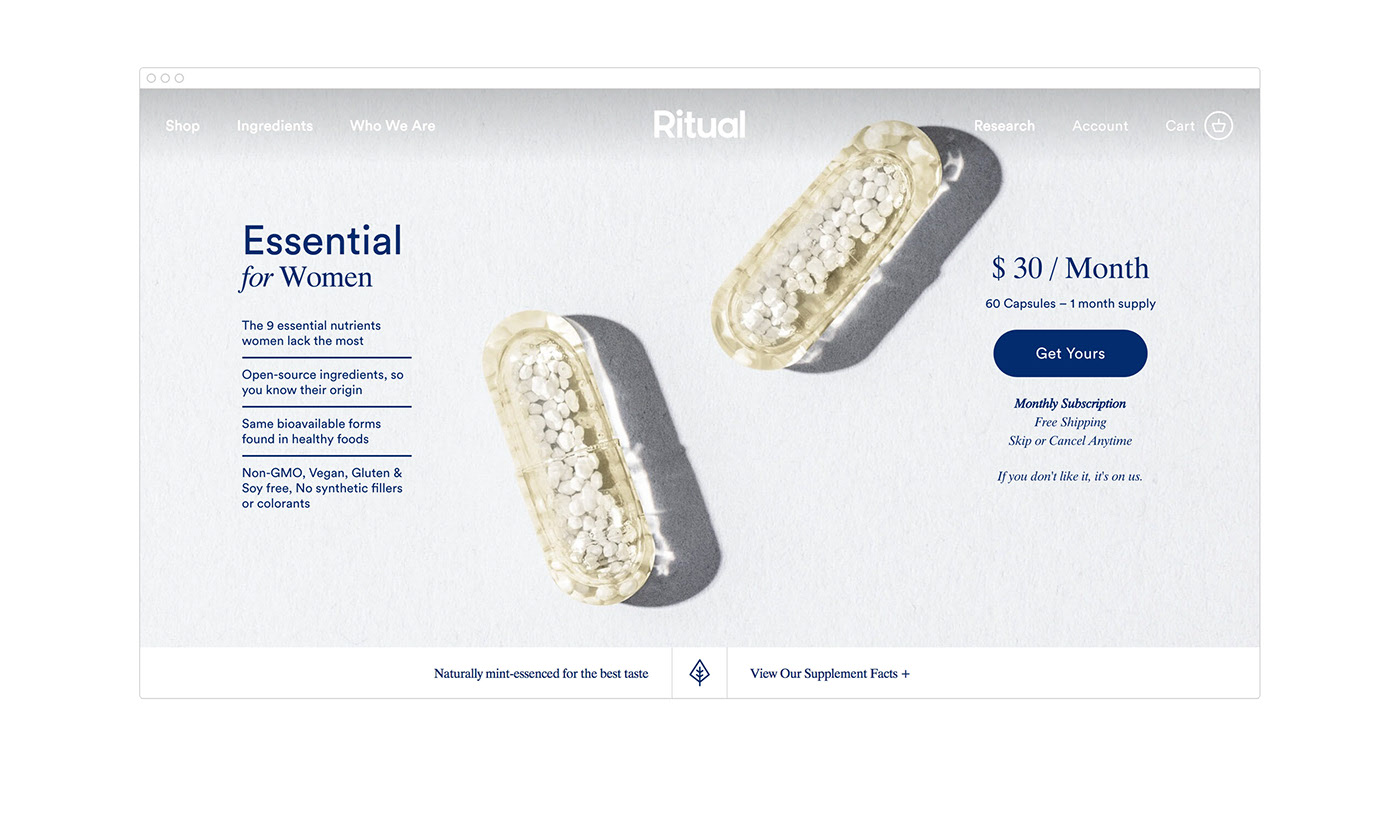 Ritual健康技術(shù)公司品牌形象設(shè)計(jì)