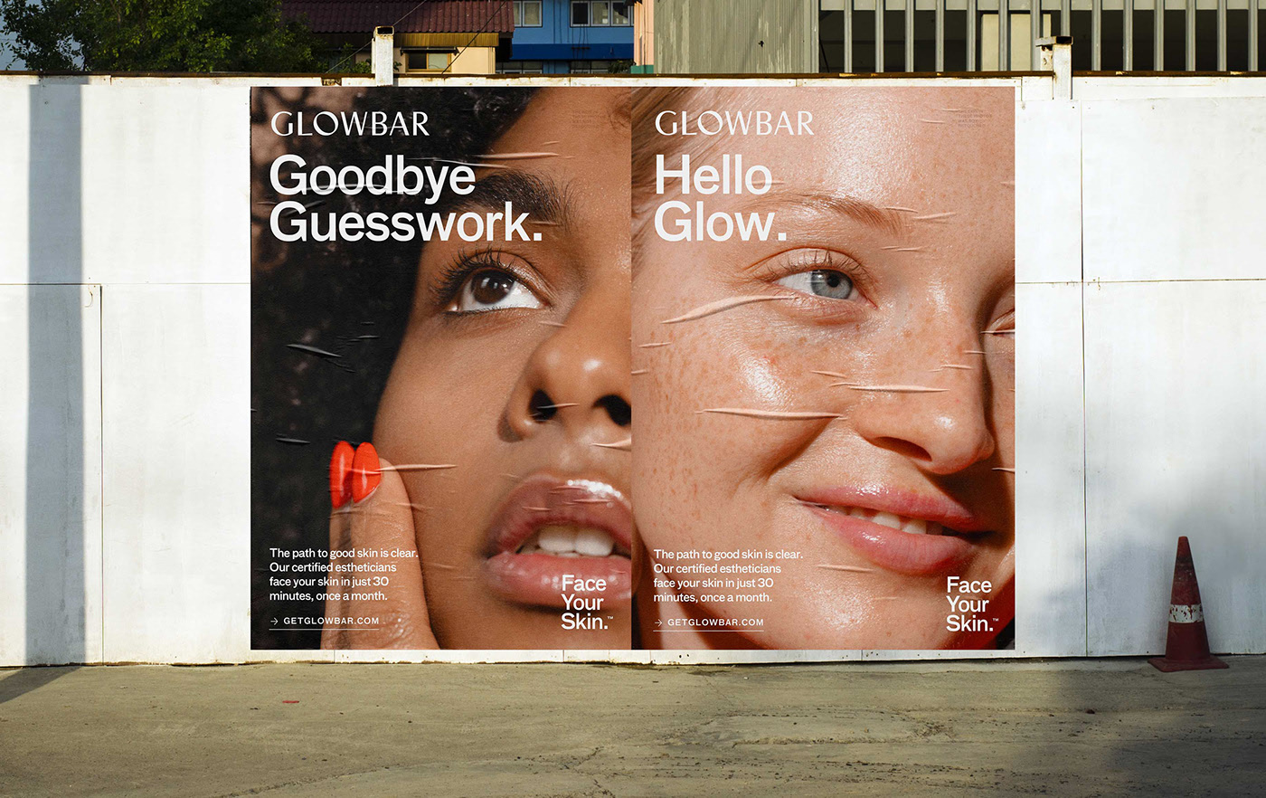 Glowbar護理店品牌設計 Glowbar護理店品牌設計