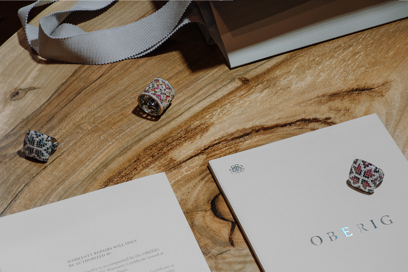 OBERIG珠寶品牌形象設計