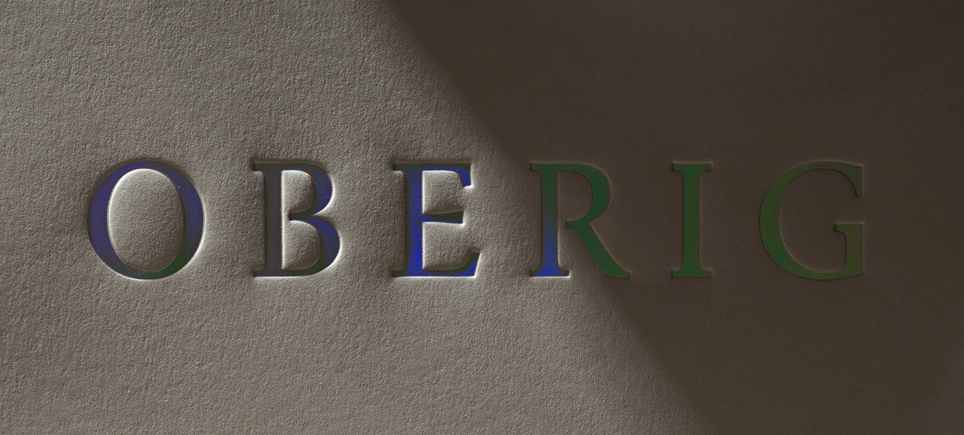 OBERIG珠寶VI設計