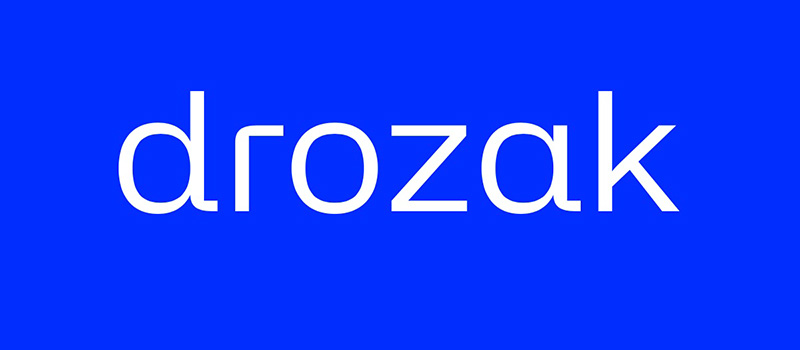 簡潔國際化的品牌設計風格——Drozak品牌形象設計