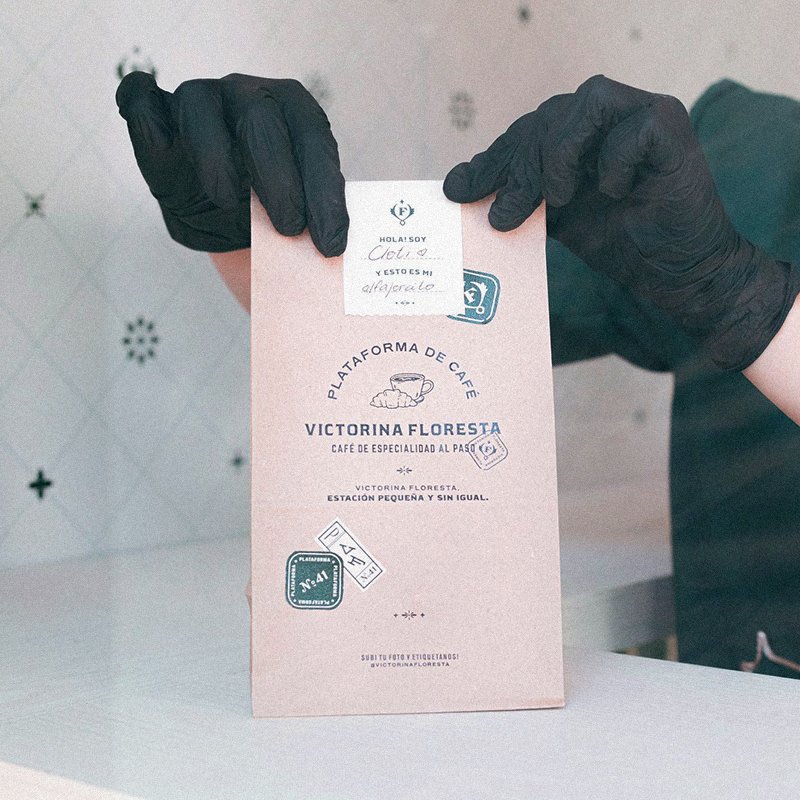 Victorina Floresta 標志設計