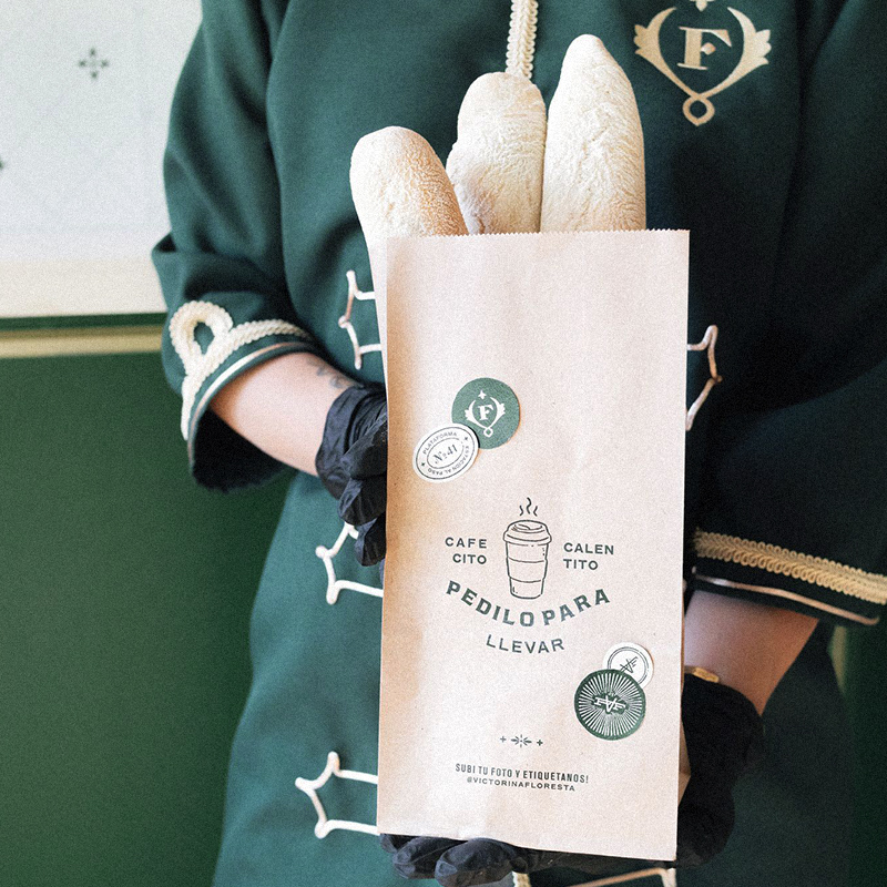 Victorina Floresta 標志設計