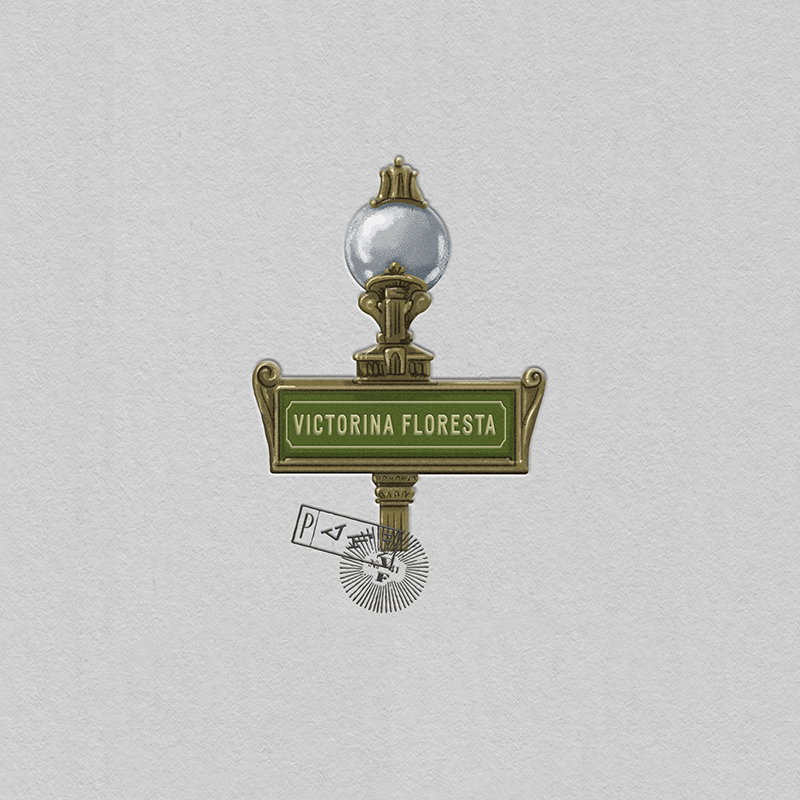 Victorina Floresta 標志設計