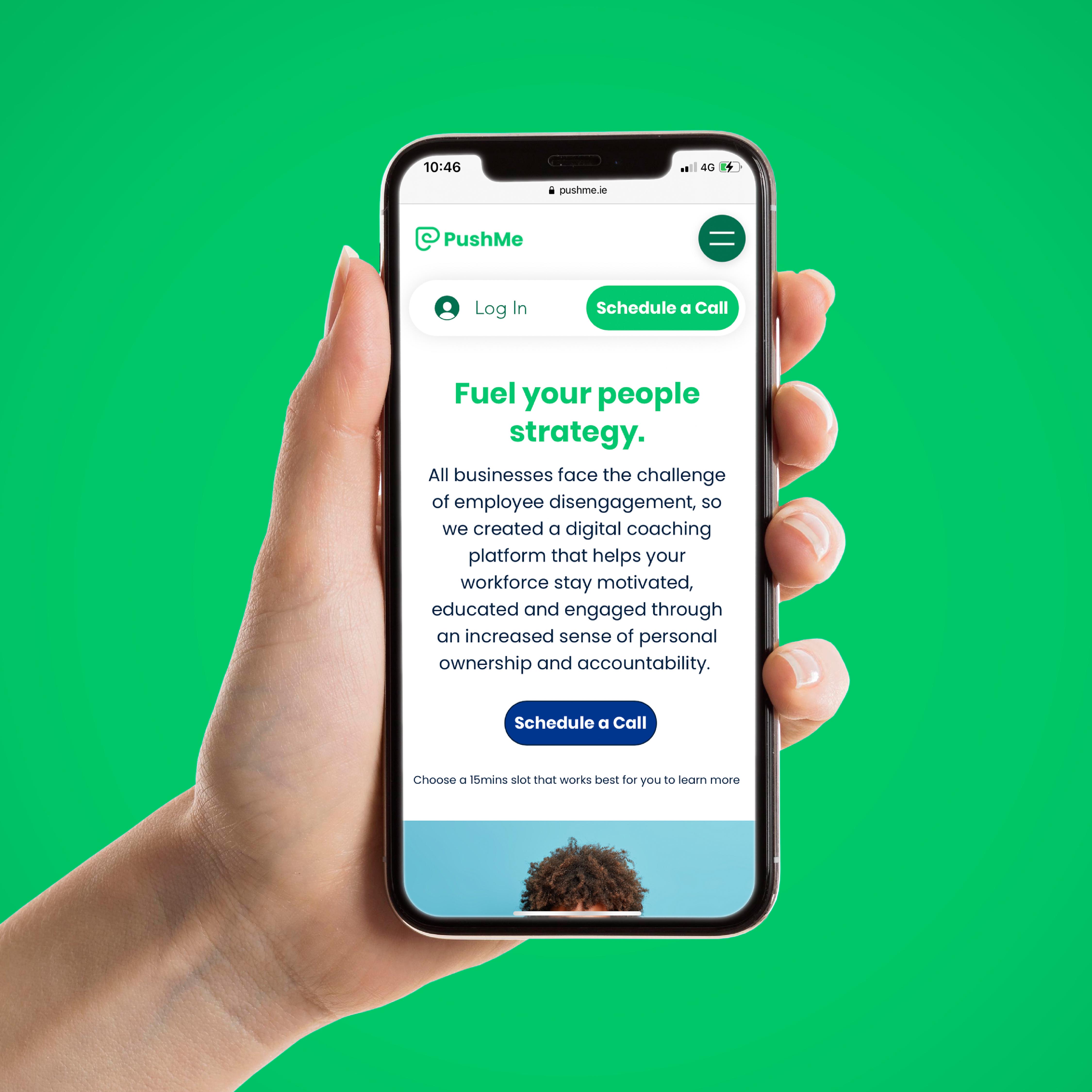 PushMe品牌標識設計