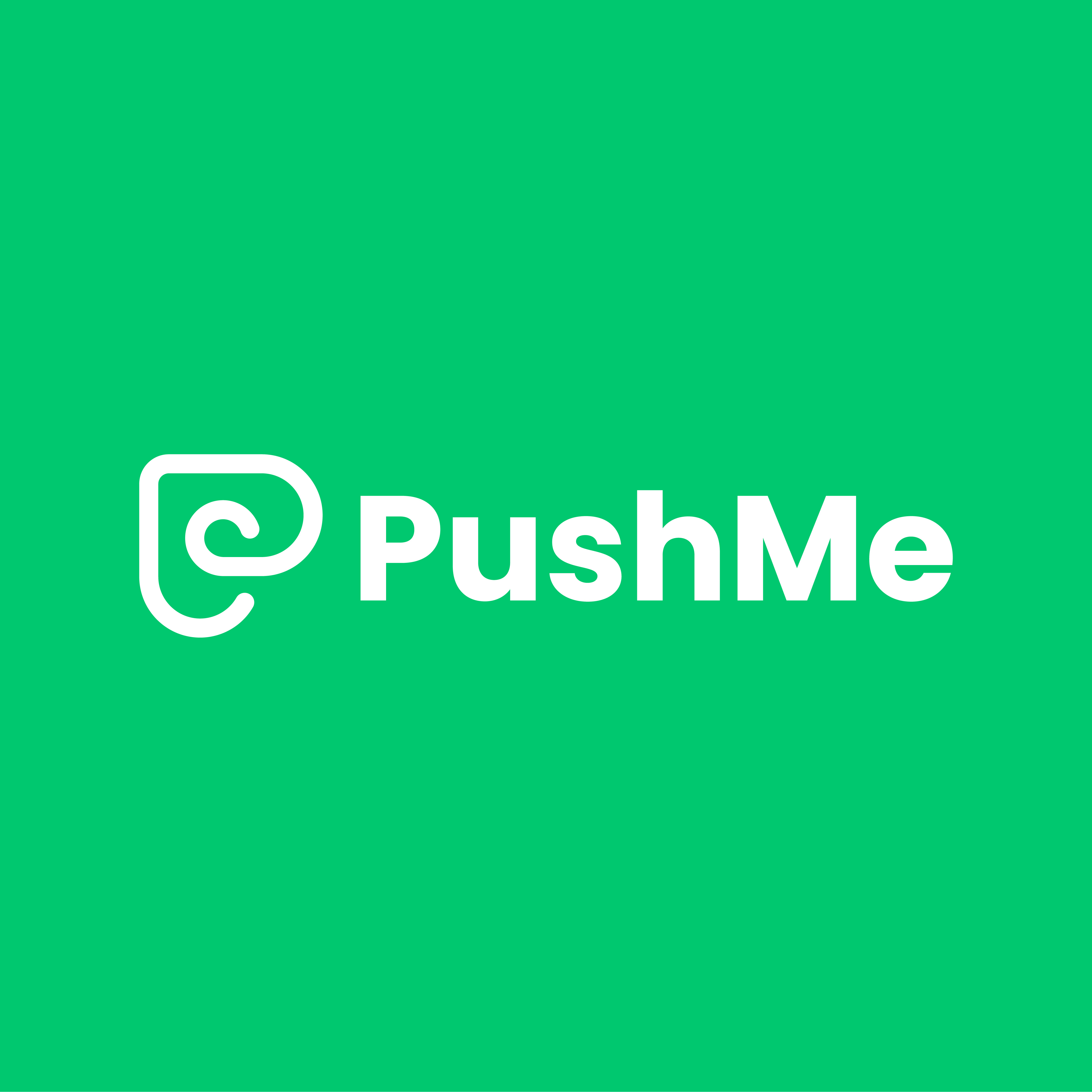 PushMe品牌標識設計