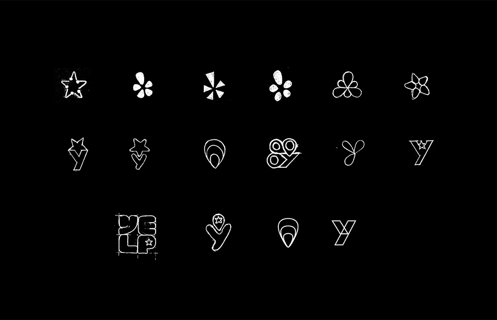 Yelp LOGO設計