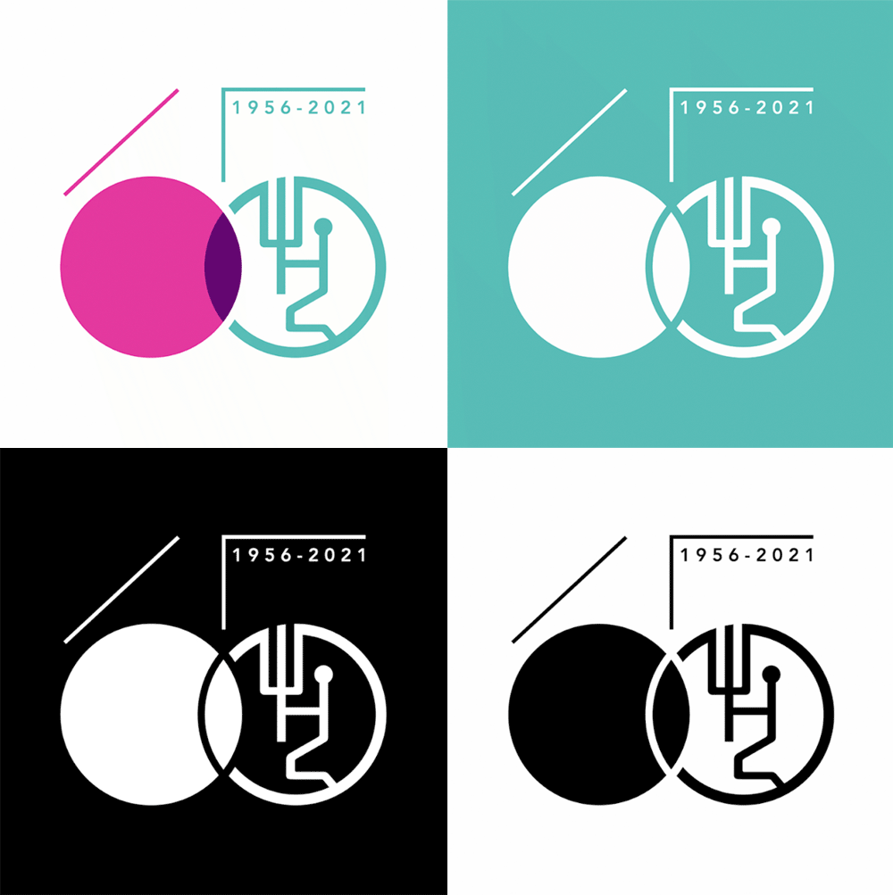 清華美院建院65周年標志 清華美院建院65周年標志