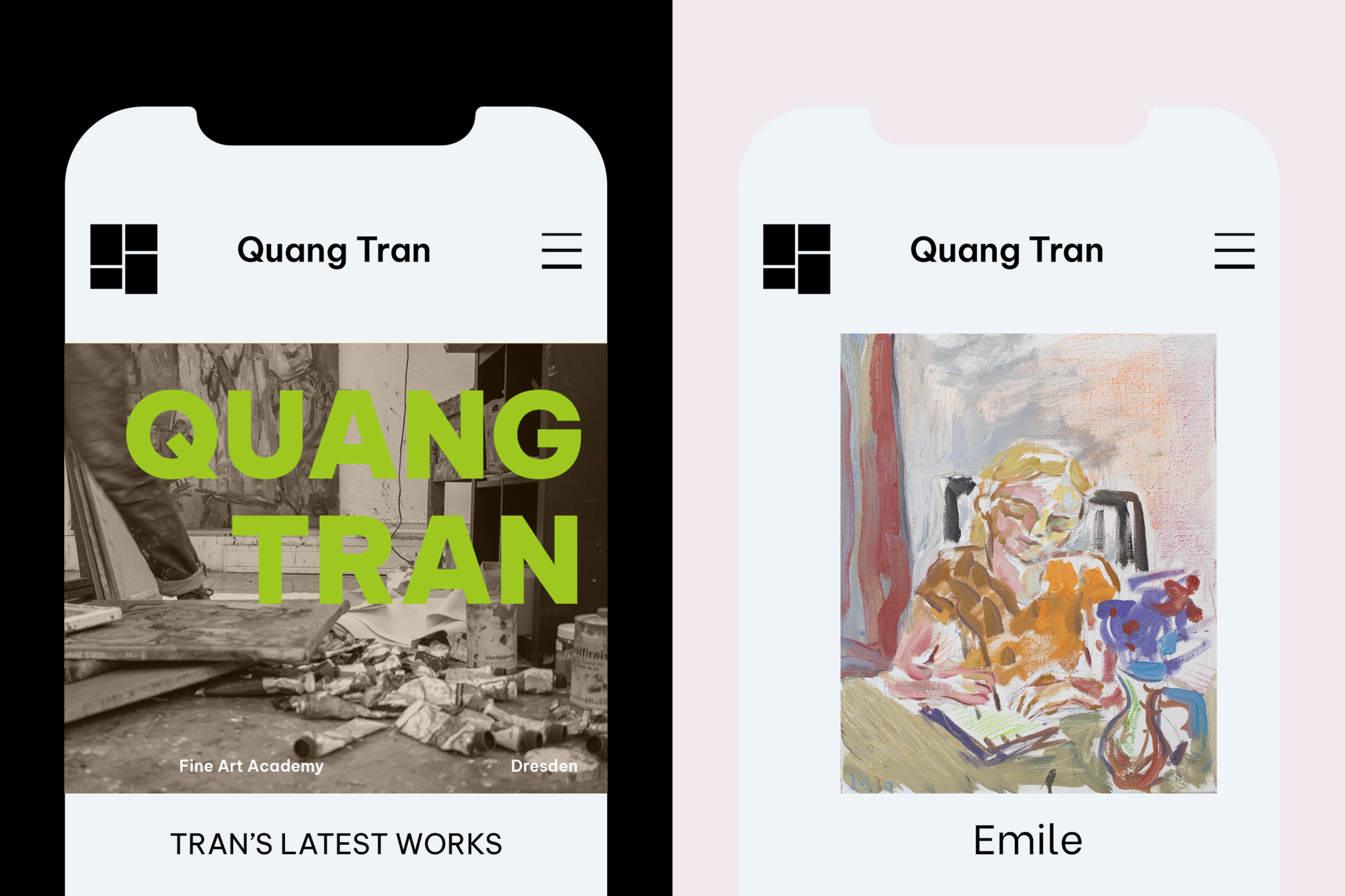 Tran 個人品牌形象