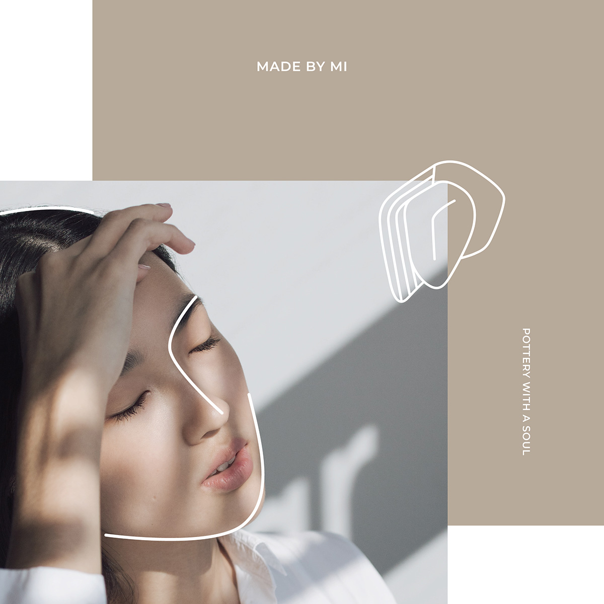 Made by Mi 陶藝工作室品牌標(biāo)志