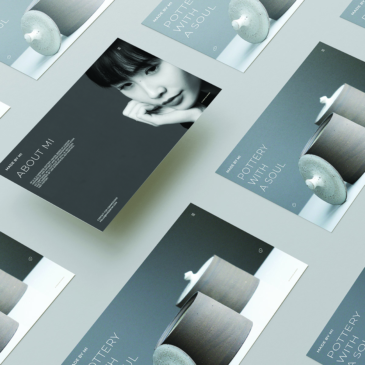 Made by Mi 陶藝工作室品牌標(biāo)志