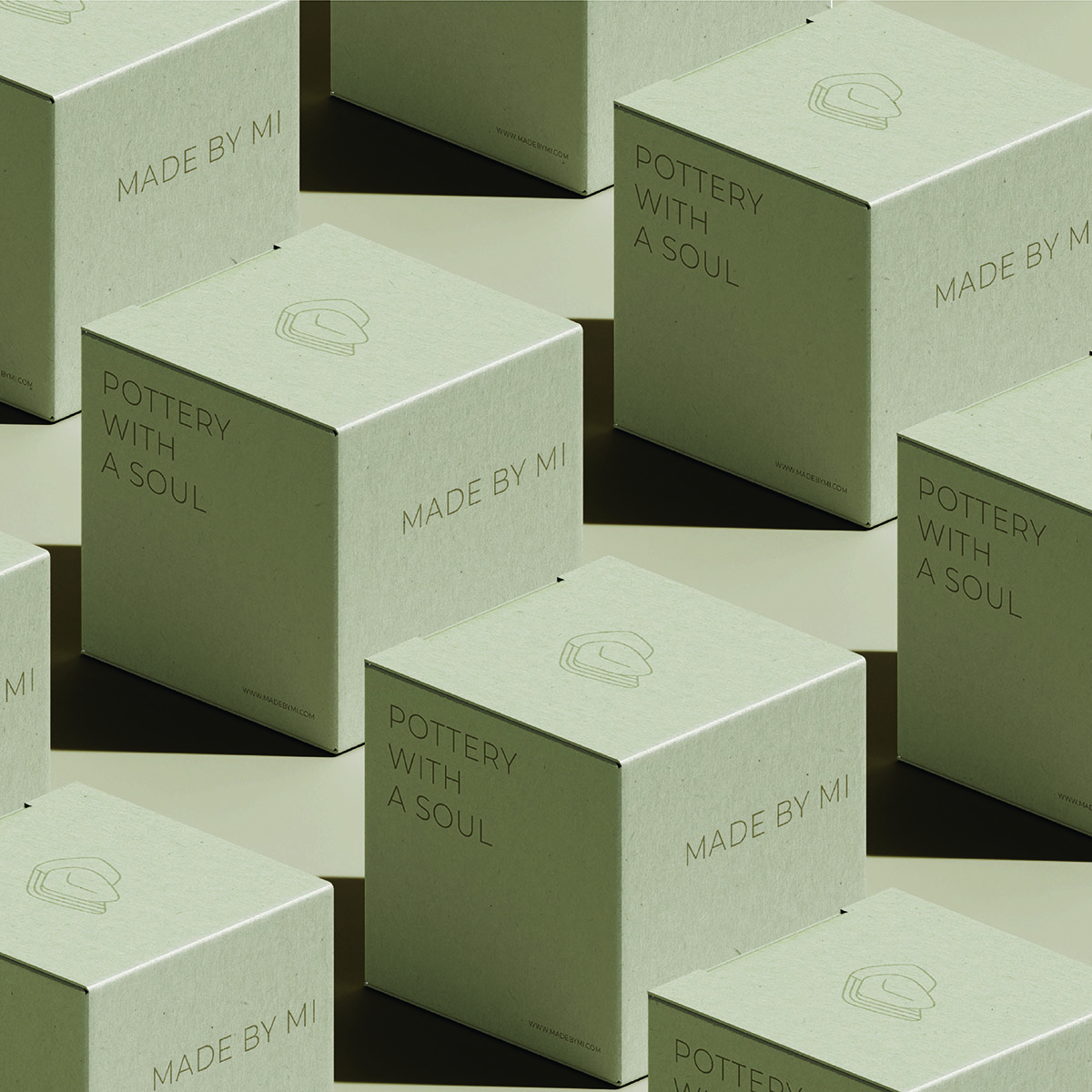 Made by Mi 陶藝工作室品牌標(biāo)志