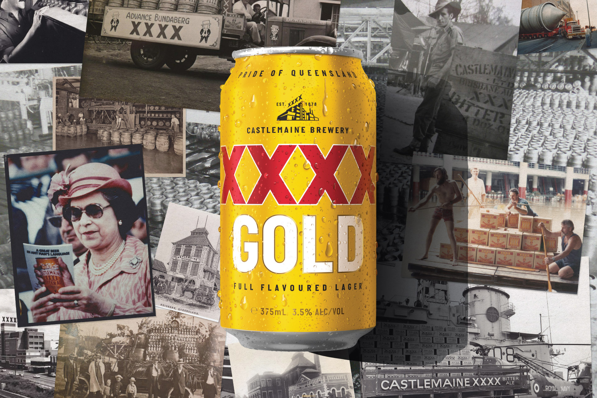 XXXX 啤酒品牌形象設計