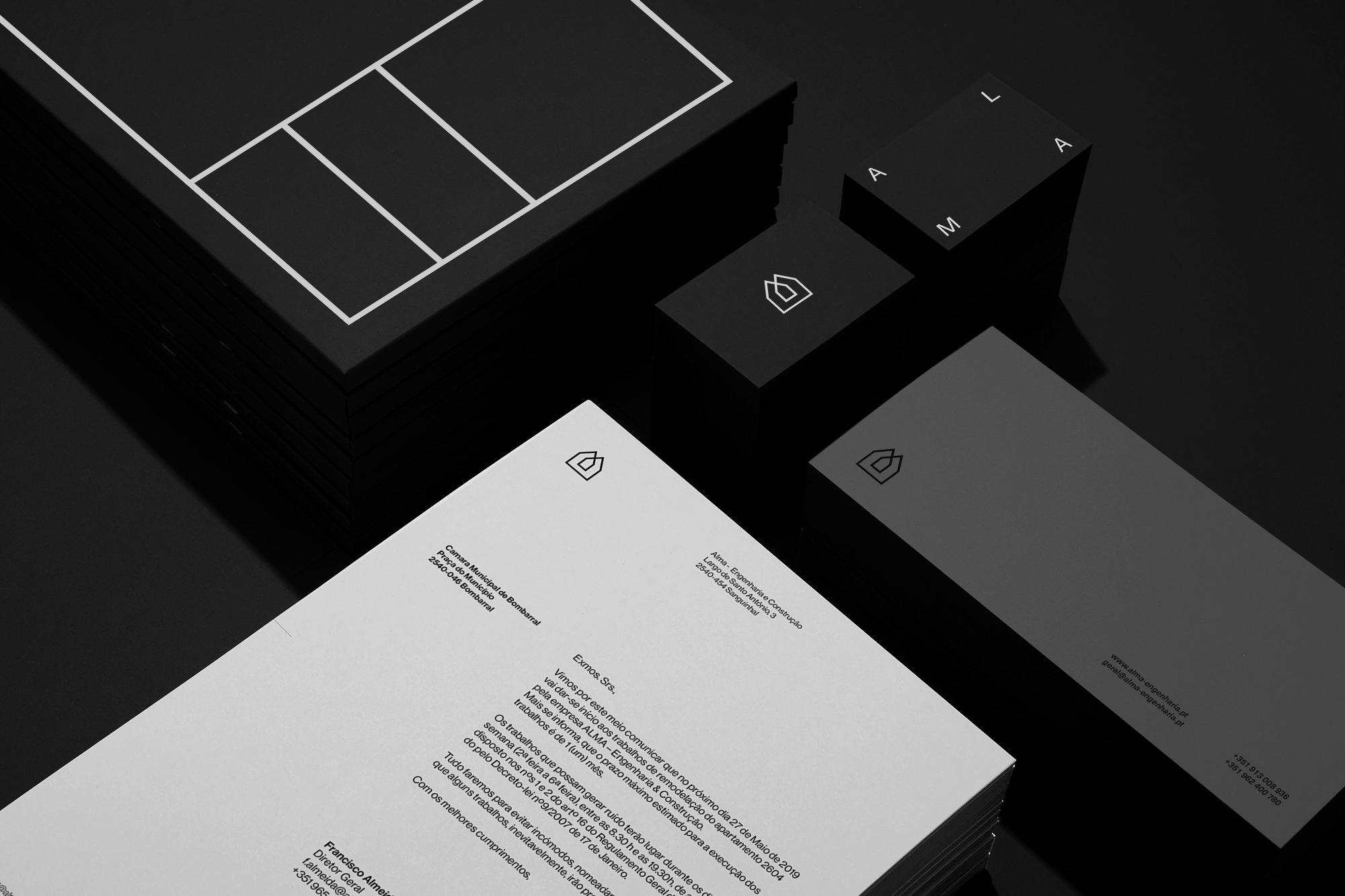 Alma 建筑工程品牌形象 Alma 建筑工程品牌形象