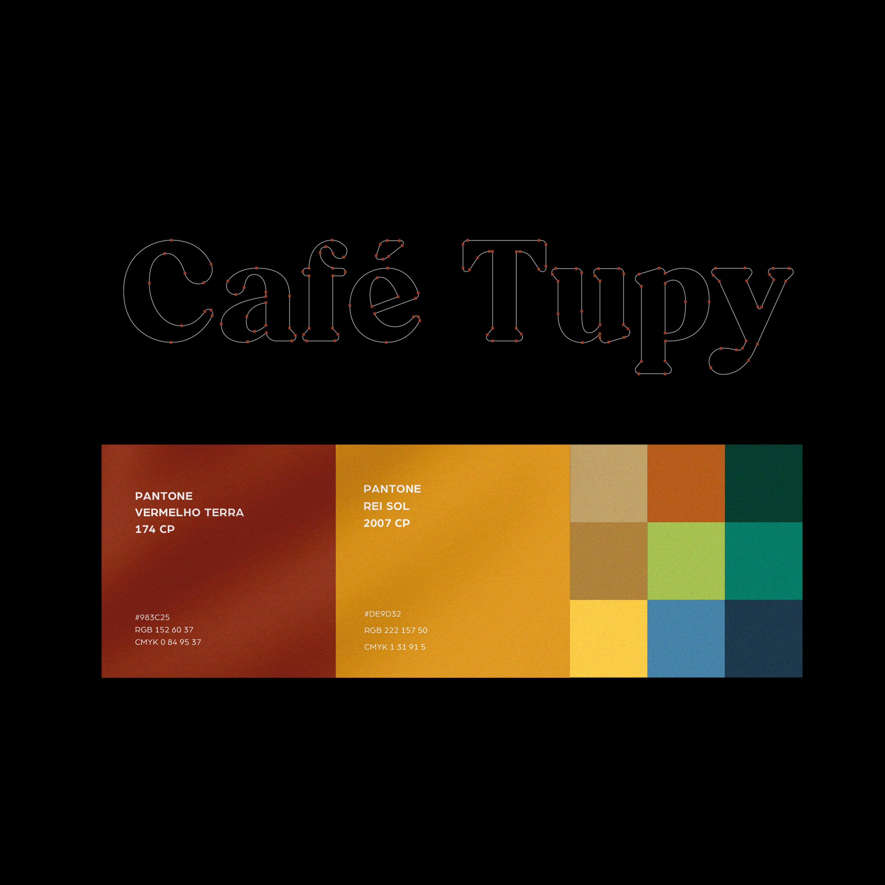Café Tupy 咖啡館品牌形象