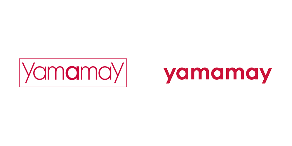 Yamamay 品牌標(biāo)志之前和之后