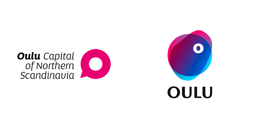 Oulu LOGO新舊對比，之前和之后