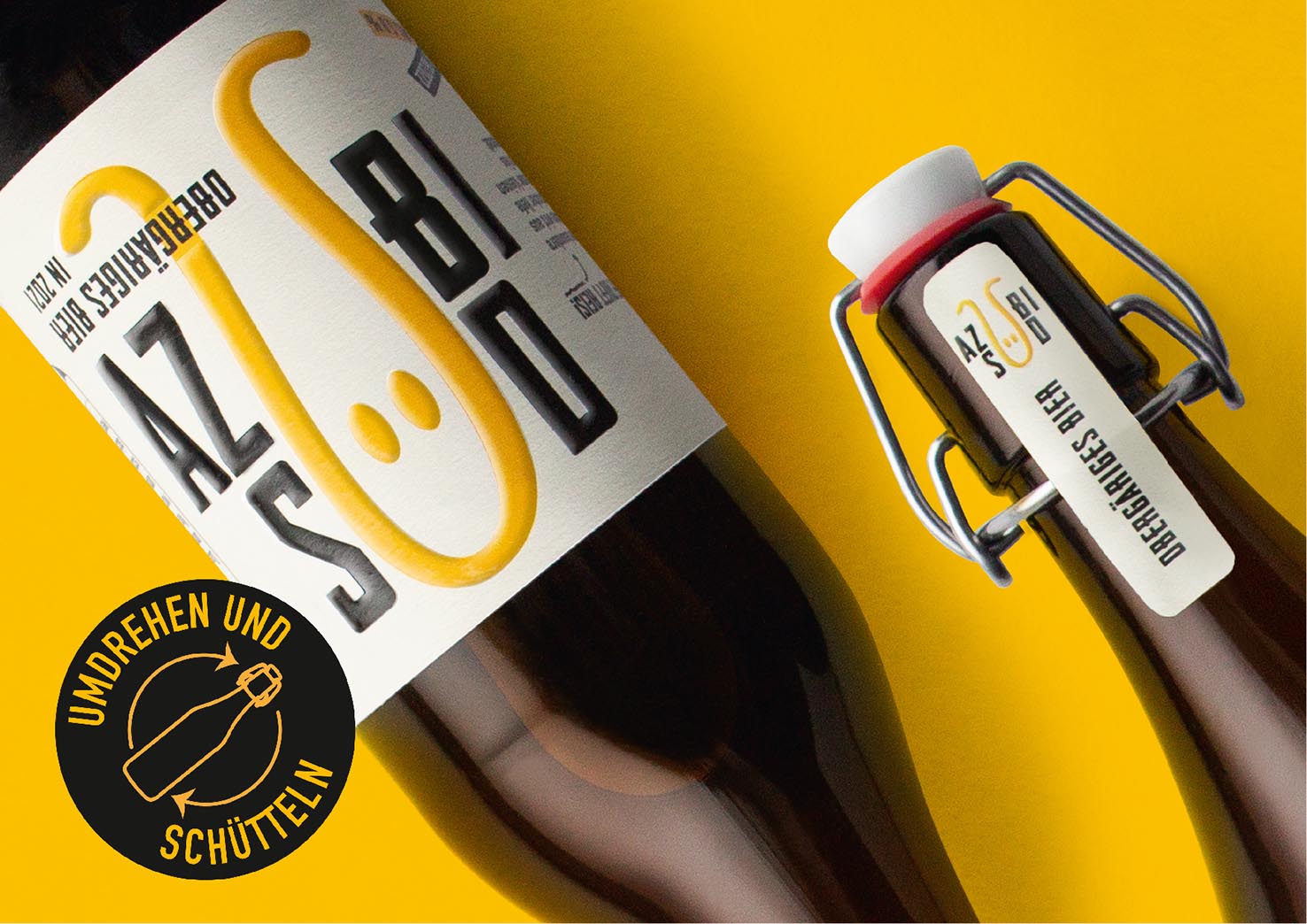 Azubi 啤酒包裝形象