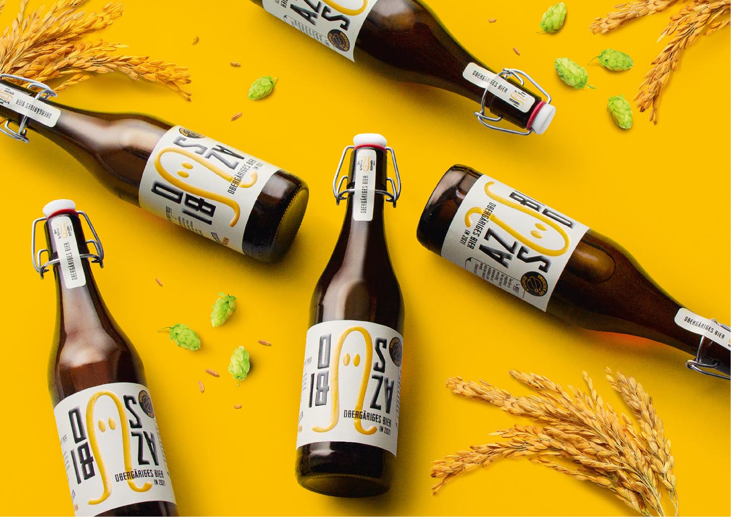 Azubi 啤酒包裝形象