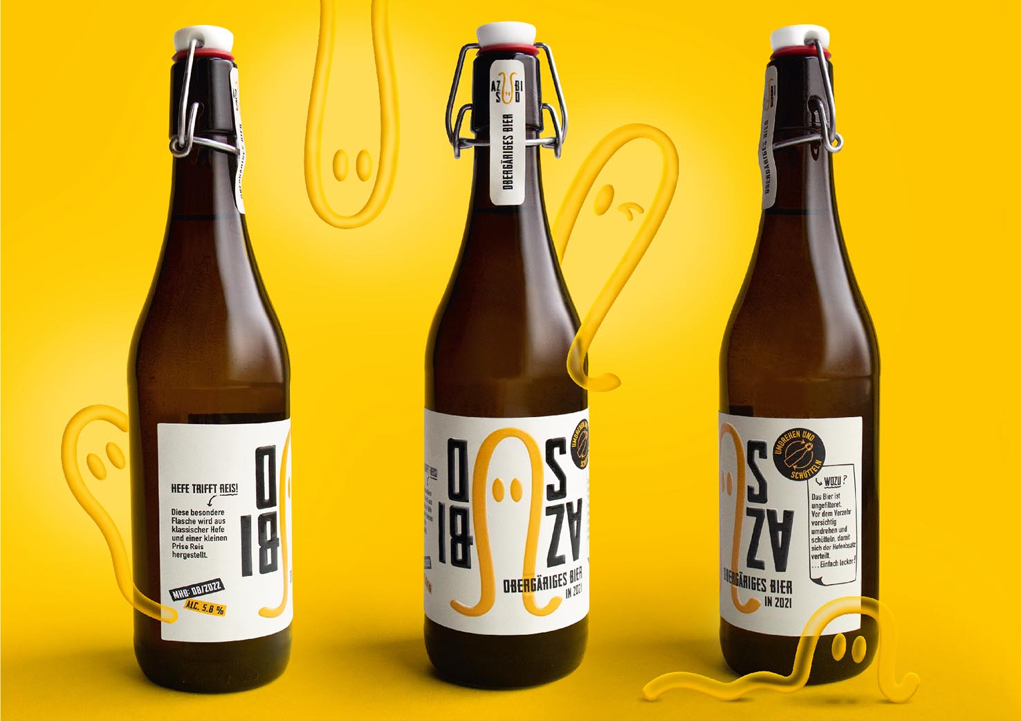 Azubi 啤酒包裝形象