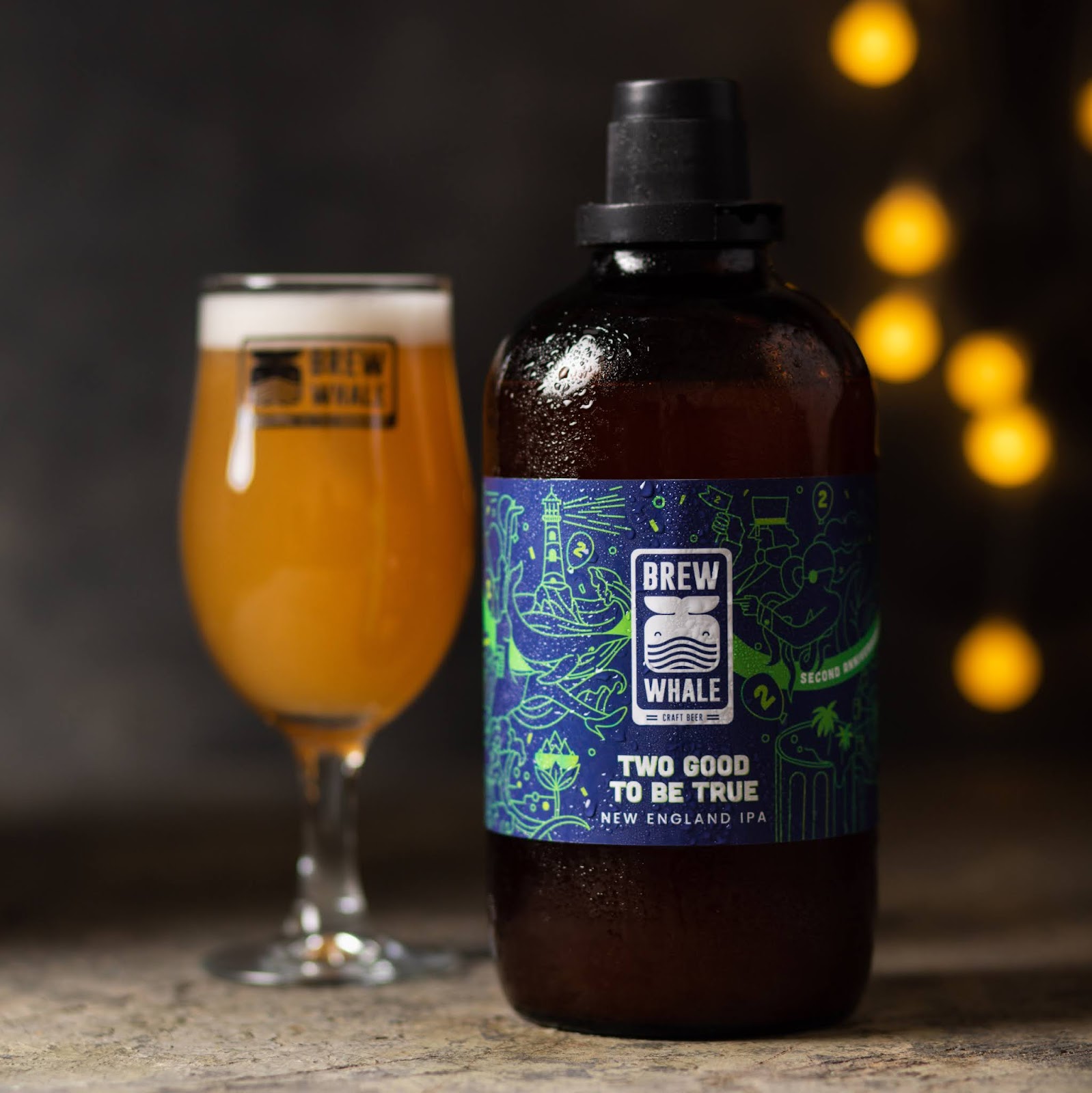 Brew Whale 啤酒包裝形象