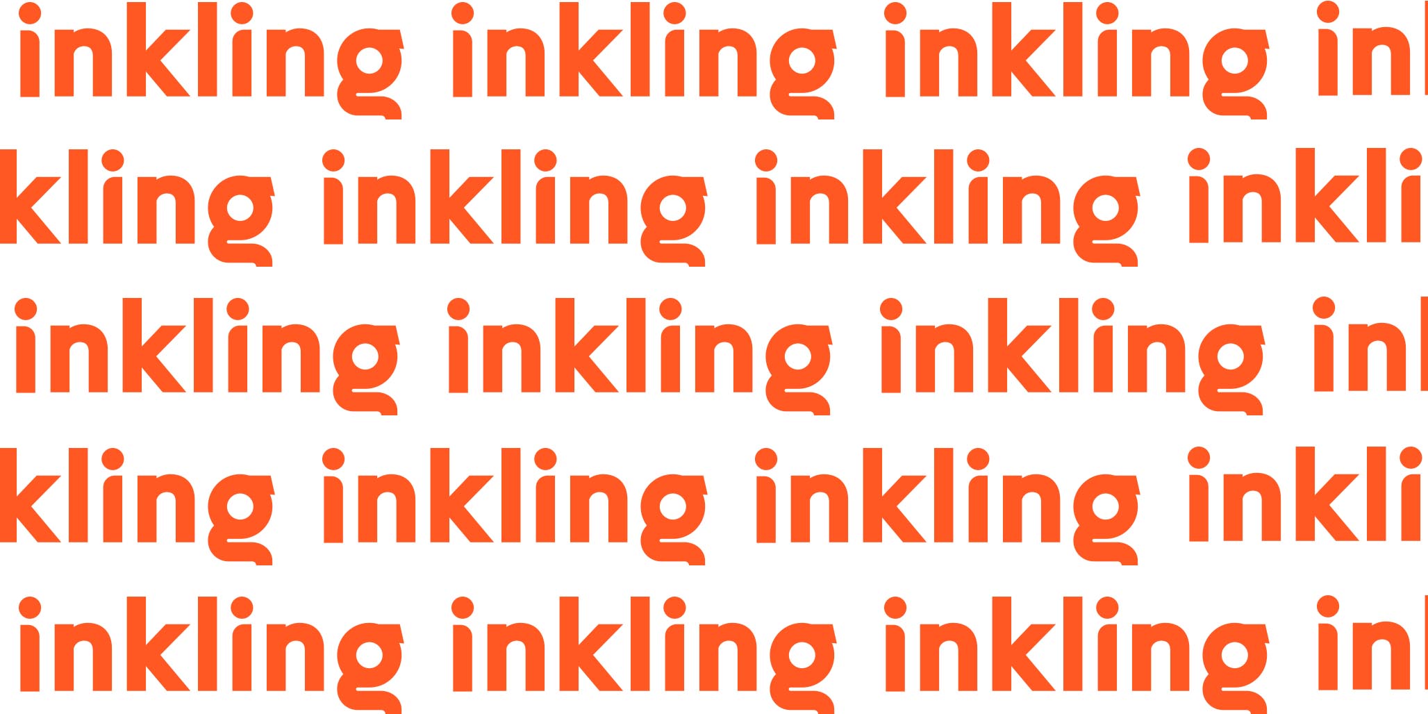 Inkling 品牌字體