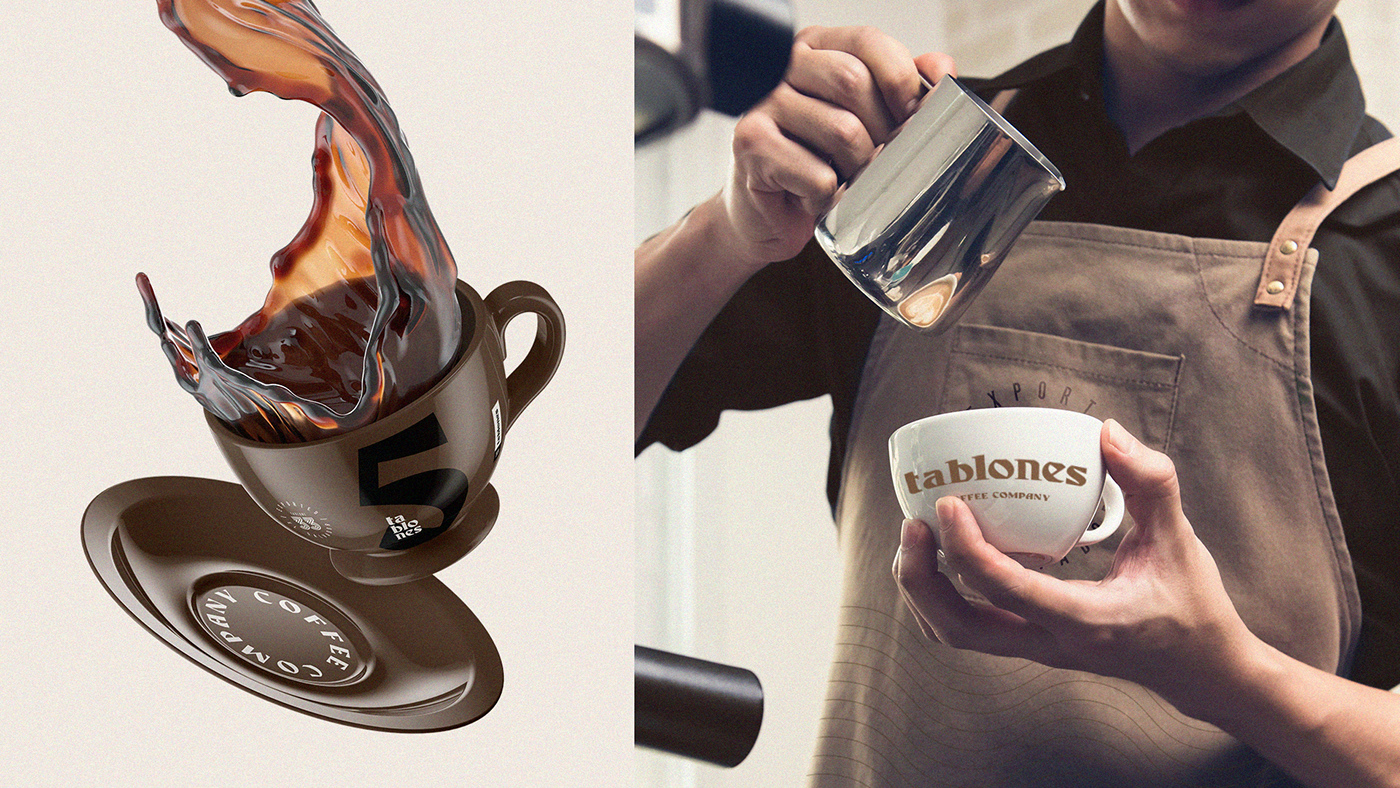 Tablones Coffee 品牌形象 Tablones Coffee 品牌形象